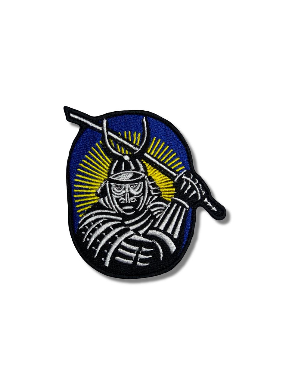 Шеврон на липучке Самурай Синий (12466)
