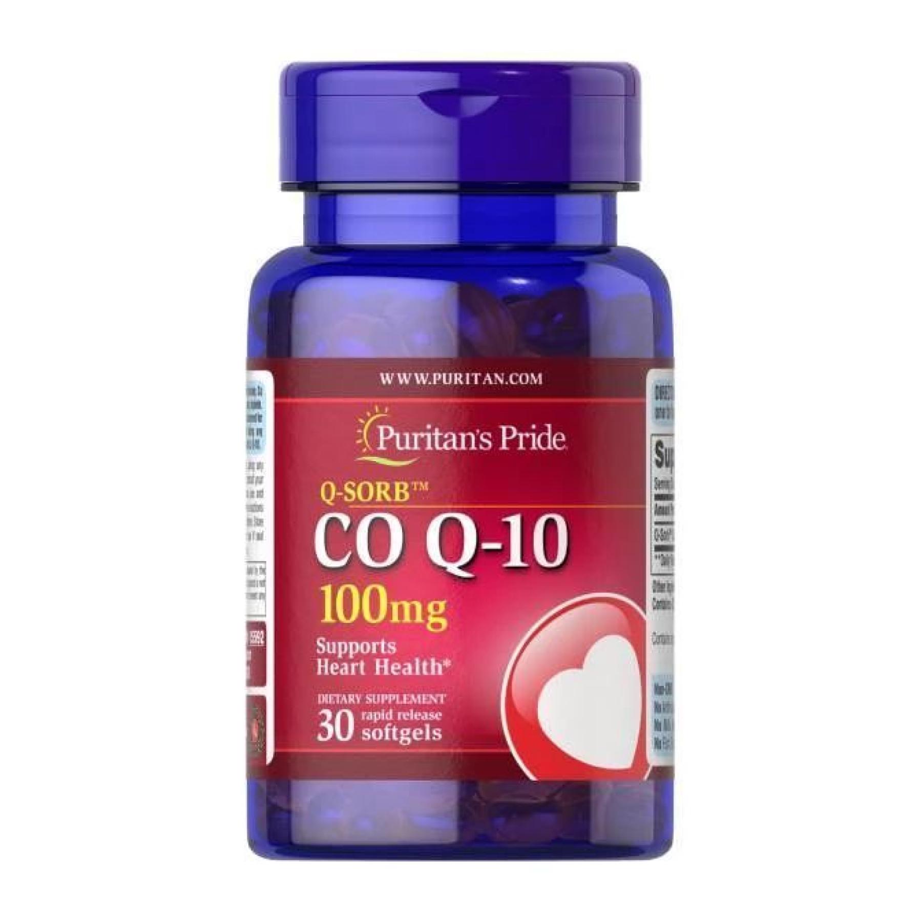 Натуральная добавка Q-SORB Co Q-10 100 mg 30 softgels (100-32-2811108-20)
