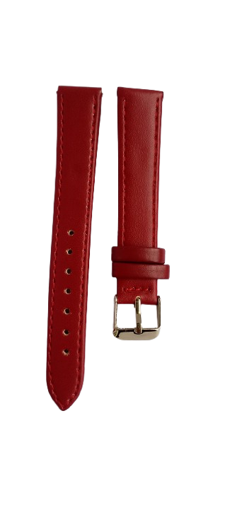 Ремінець для годинника Тоскана гладкий 16х170 мм Червоний (3890) Ремінець для годинника Тоскана гладкий 16х170 мм Червоний (3890)