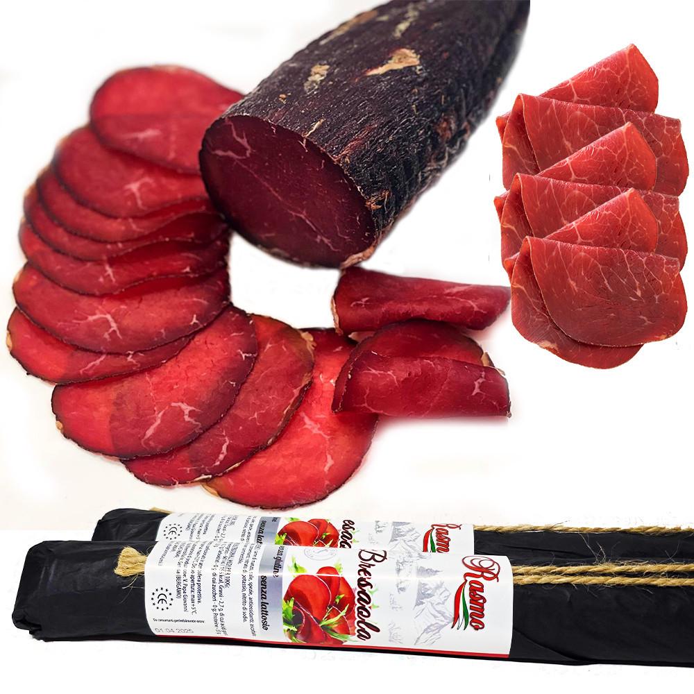 Ковбаса сировяленна з яловичини Bresaola Rasmo 270 г (2422782194) - фото 6 Ковбаса сировяленна з яловичини Bresaola Rasmo 270 г (2422782194) - фото 6