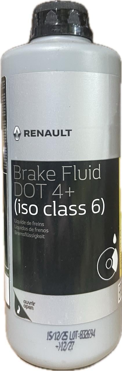 Гальмівна рідина Renault Brake Fluid DOT 4 500 мл (7711575504)