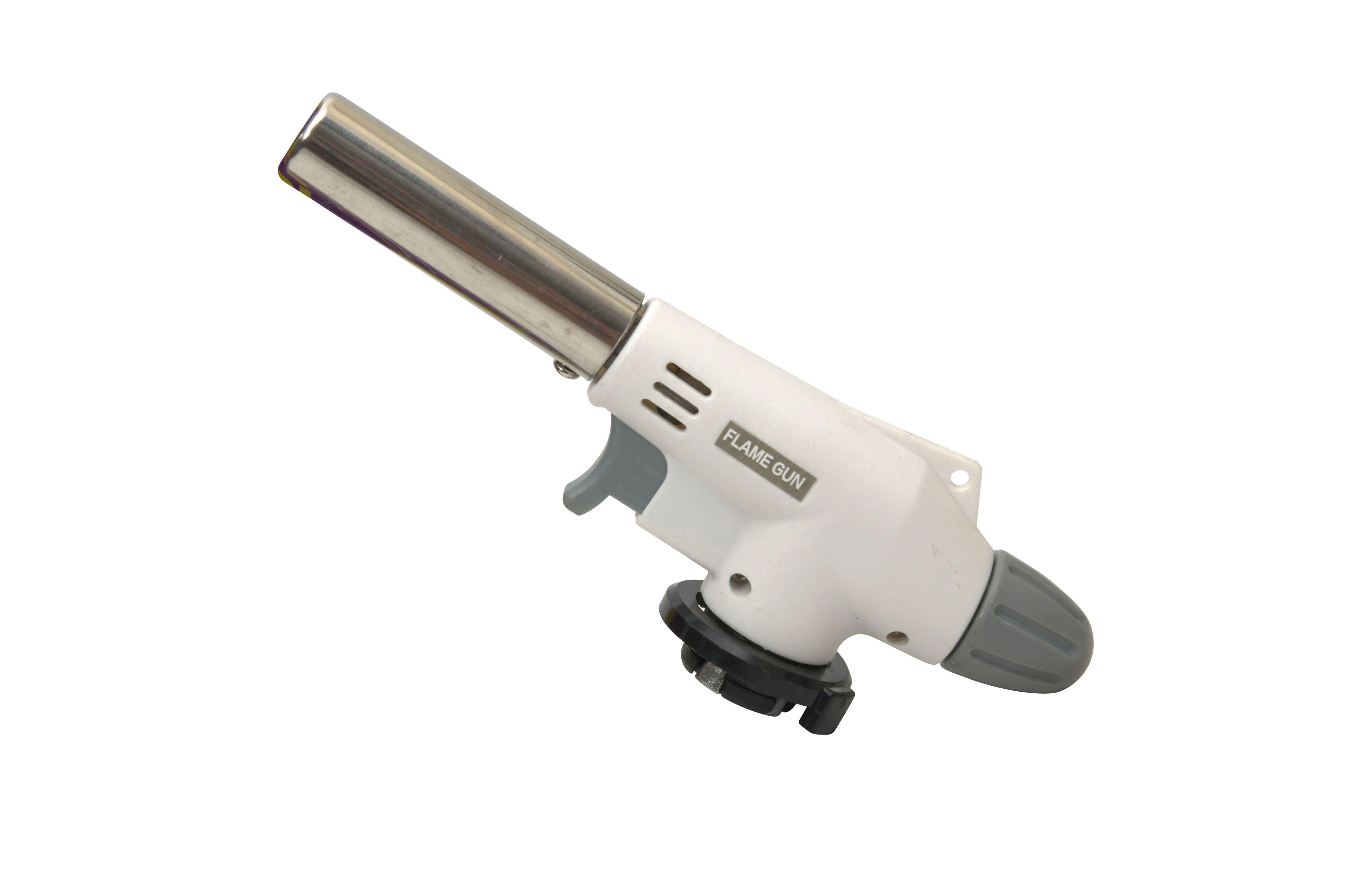 Газовая горелка с пьезорозжигом FLAME GUN R93596 18 см Белый (25441514)