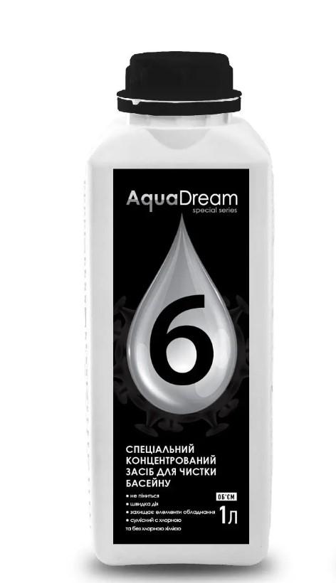 Средство моющее Biogreen Aqua Dream концентрированное для очистки чаши бассейна 6 от 1 л