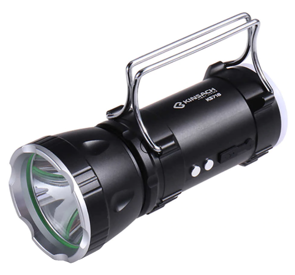 Фонарь Kinsach KS718 аккумуляторный металл (t8062)