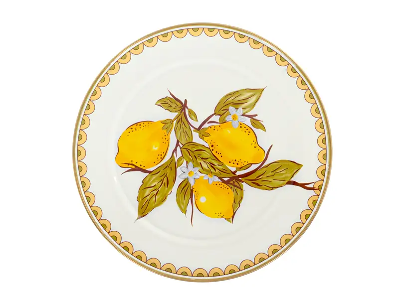 Тортівниця емальована Elmani SICILY з кришкою на ніжці (763-036) - фото 3