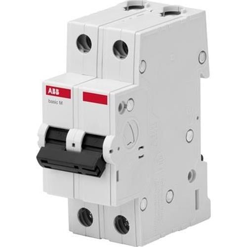 Автоматичний вимикач ABB 40A 4,5kA 2 полюси тип C BMS412C40 (19877)