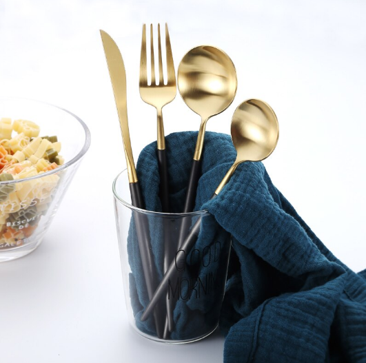 Ніж столовий REMY-DECOR Золотий - фото 4 Ніж столовий REMY-DECOR Золотий - фото 4