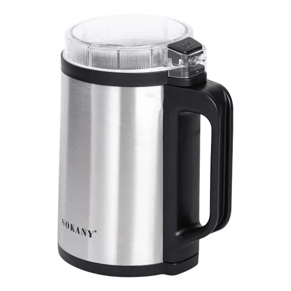 Кофемолка электрическая SOKANY SK-04021 300 Вт 140 г - фото 3 Кофемолка электрическая SOKANY SK-04021 300 Вт 140 г - фото 3