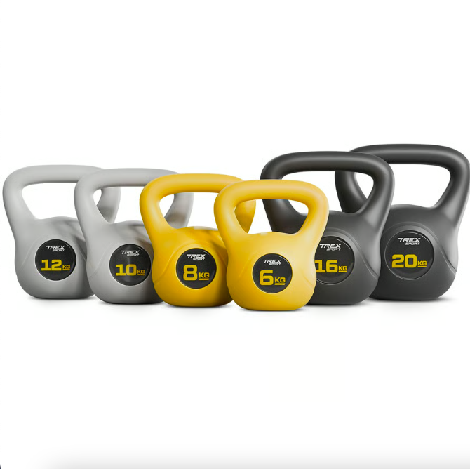 Гиря виниловая TREX Sport TX-012CKB 12 кг Серый (4612) - фото 11 Гиря виниловая TREX Sport TX-012CKB 12 кг Серый (4612) - фото 11