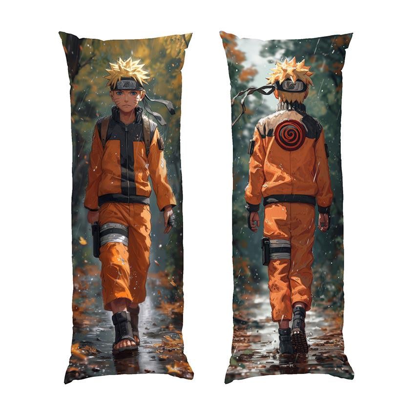 Подушка дакимакура Naruto Uzumaki on a walk габардин 140х45 см (112082-2)