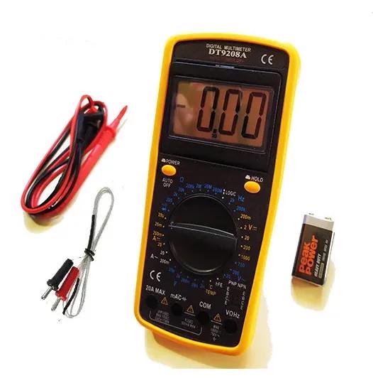 Цифровий мультиметр DT-9208A амперметр/вольтметр (1020) - фото 7 Цифровий мультиметр DT-9208A амперметр/вольтметр (1020) - фото 7