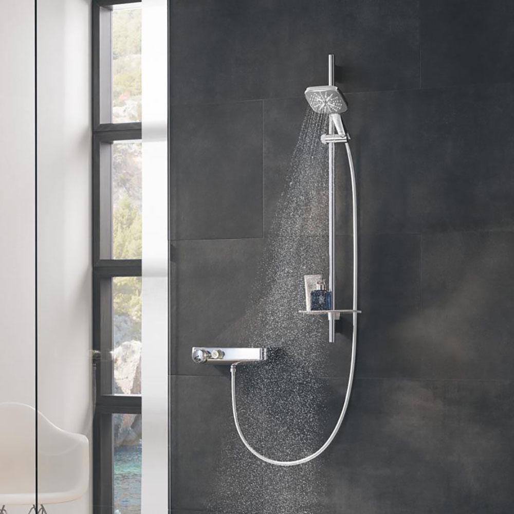 Душевой комплект Grohe Rainshower Smartactive 26586000 со штангой Хром (97091) - фото 10