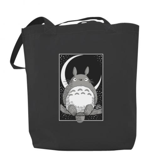 Шоппер My Neighbor Totoro 37x41 см Темно-серый (14428481-28-187156)