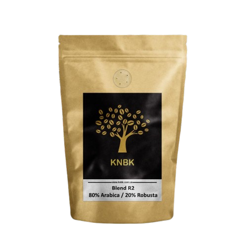 Кофе свежеобжаренный купаж премиум класса blend r2 арабика 80%/робуста 20% 250 г (168-65099)