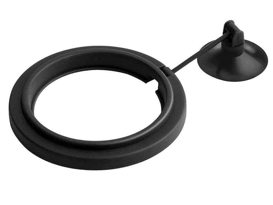 Кормушка для аквариумных рыб Aqua-Tech EcoLine круглая плавающая M Black (23180336)