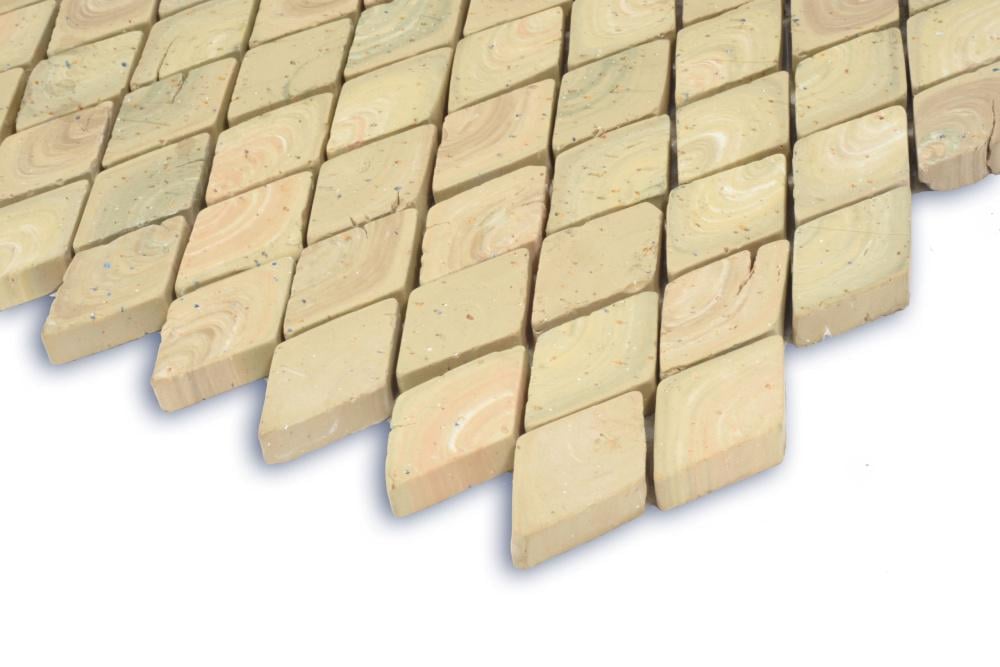 Керамогранітна мозаїка Kotto Ceramica MI7 30500315C 300x300x10 мм/ромб 30x50 мм Muschiato