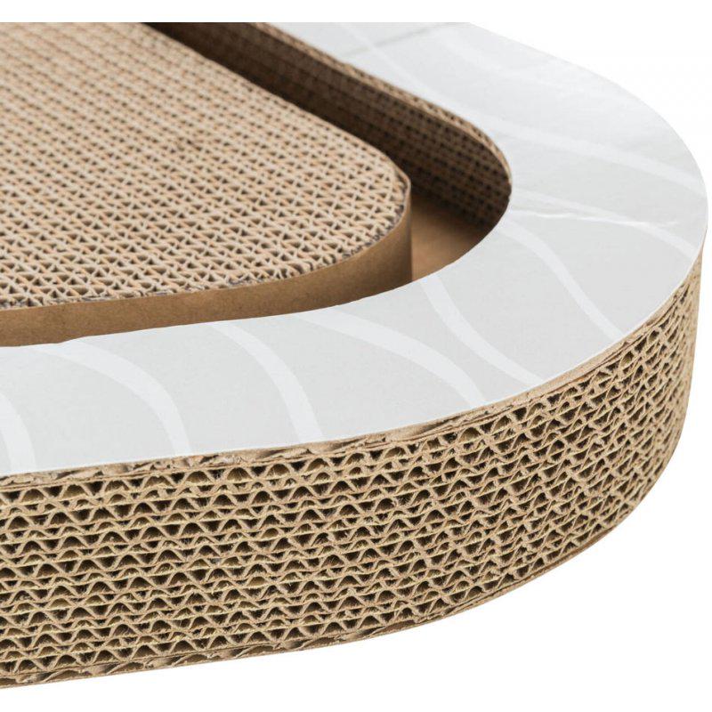 Кігтеточка трикутна для кішок Trixie Scratching Cardboard з м'ячиками (80091) - фото 2 Кігтеточка трикутна для кішок Trixie Scratching Cardboard з м'ячиками (80091) - фото 2