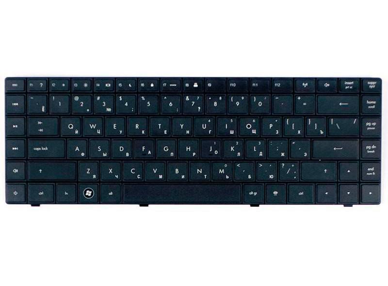 Клавиатура для ноутбука HP Compaq 620/621/625 Black