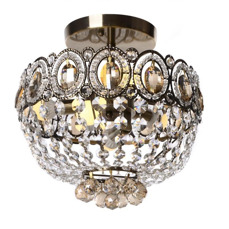 Люстра потолочная торт хрустальная Brille BCL-375C/5 E14