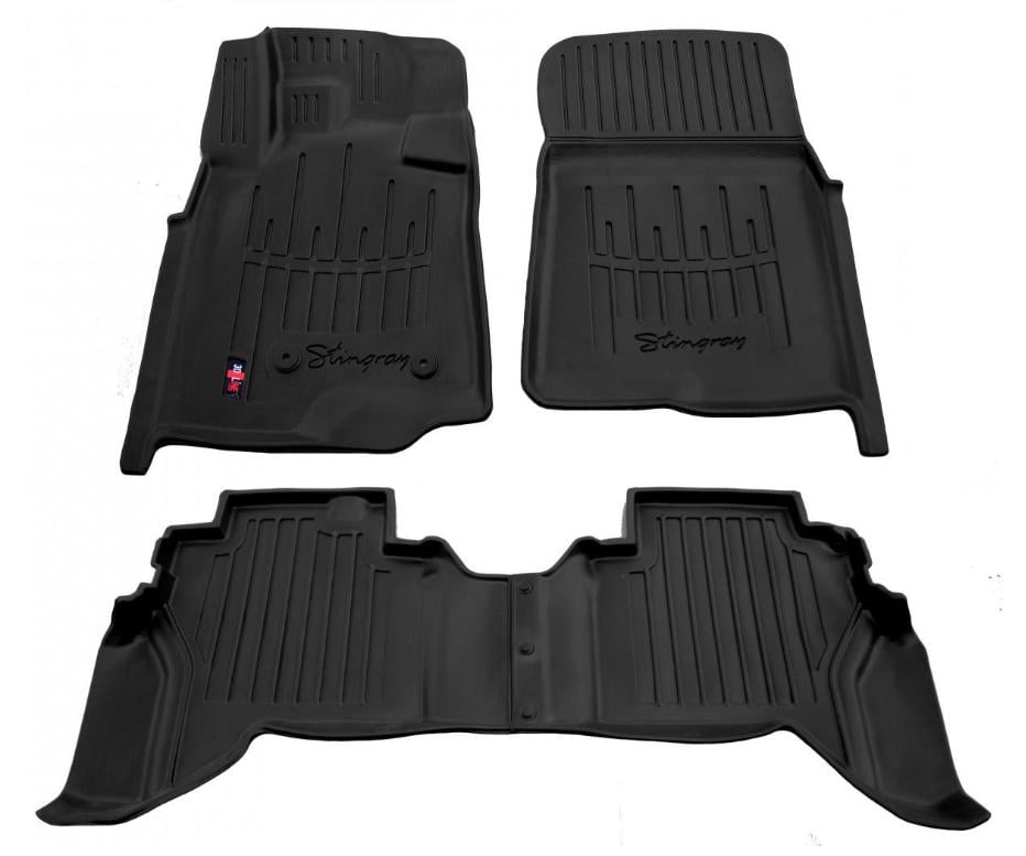 Коврики резиновые Stingray для Mitsubishi Pajero Wagon IV V80 2006- с бортом 4 шт. (5013034) Коврики резиновые Stingray для Mitsubishi Pajero Wagon IV V80 2006- с бортом 4 шт. (5013034)