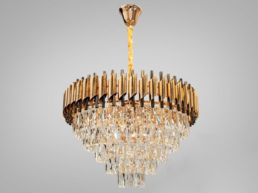 Люстра хрустальная Light (201202/600SGD+BK)