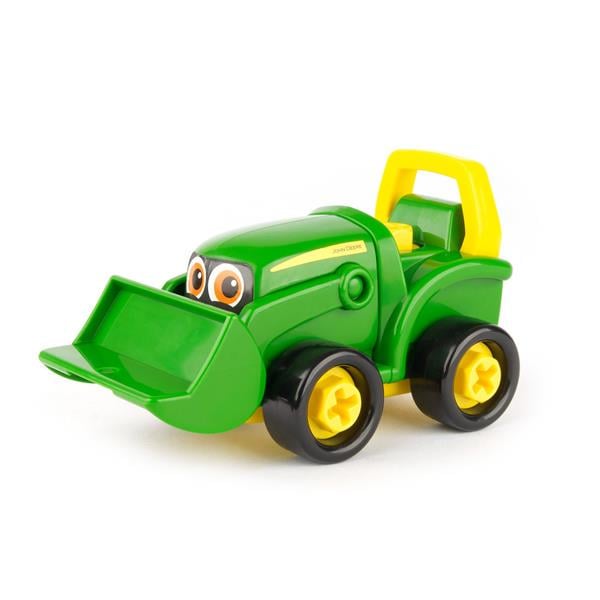 Игровой набор-конструктор John Deere Kids Трактор с ковшом и прицепом (47209) - фото 6