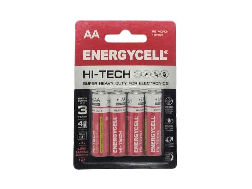 Батарейка солевая R03/AAA Energycell EN24HT-B4 1,5V ENERGYCELL 4 шт. (1017339)