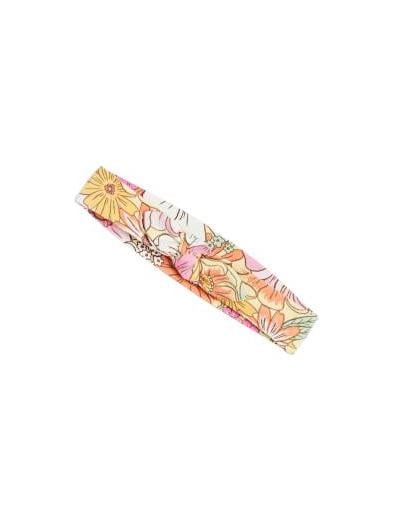 Повязка Цветы 68-80/44-48 см Белый/Розовый (1113947)