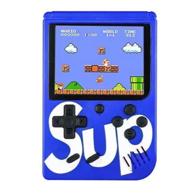 Приставка Retro Fc Sup Game Box Dendy с джойстиком 400 игр (RF-400-RedBlue) - фото 3