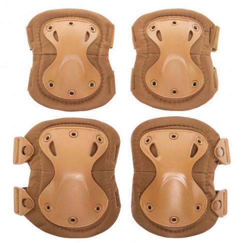Наколінники та налокітники захисні анатомічної форми Койот