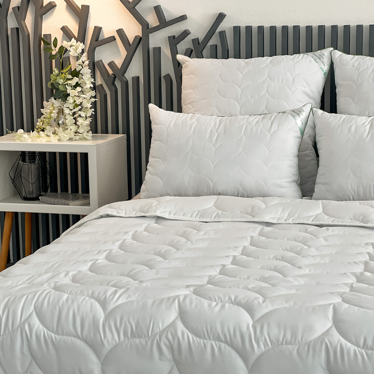 Одеяло зимнее Floral Aloe Vera 170х205 см