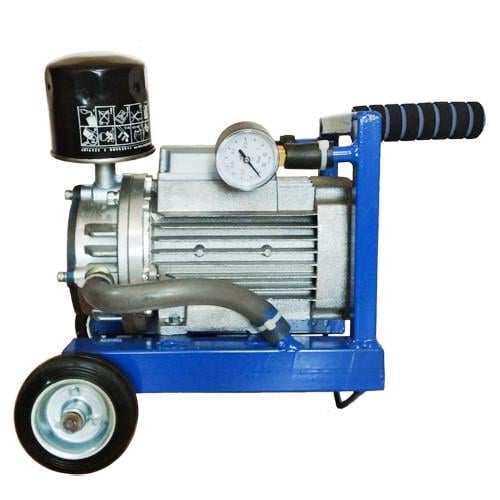 Доильная установка на тележке Zorka АИД-2С без бидона рРоторный насос сухого типа 1100 Вт.