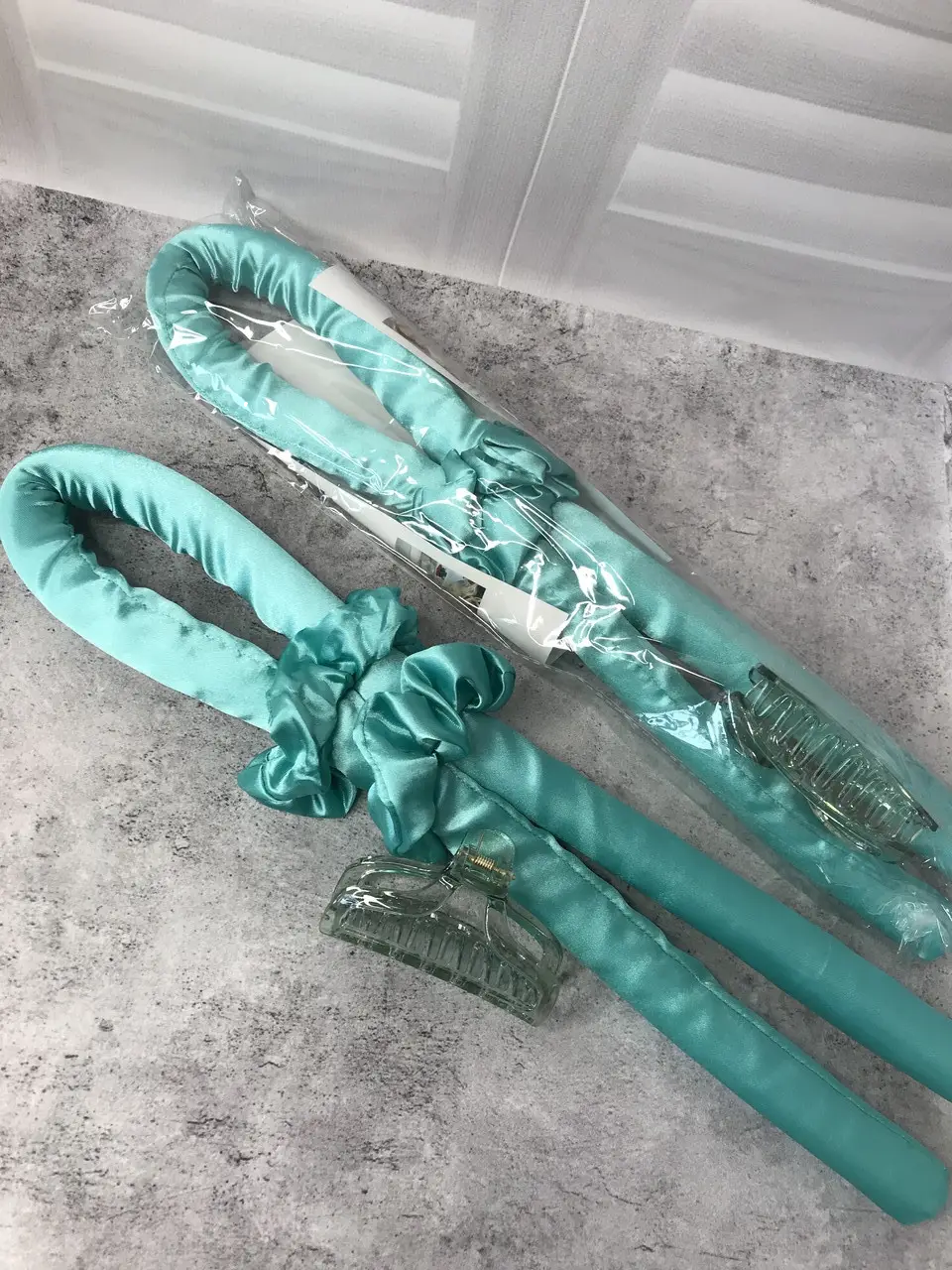 Бигуди мягкие для завивки волос Бирюзовый (9f502911)