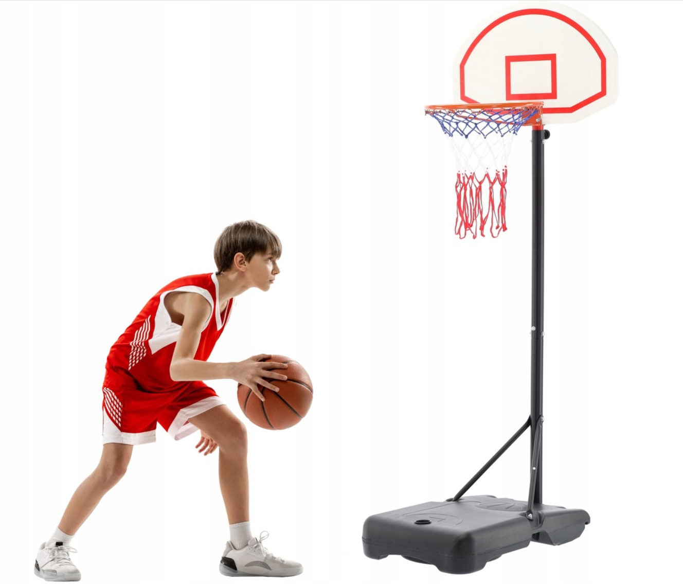 Баскетбольна стійка Garden Line TIS7499 з кошиком 165-240 см - фото 6