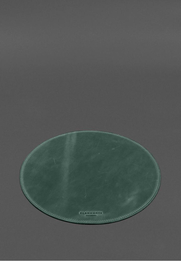 Настольный набор из натуральной кожи 1.2 Crazy Horse Зеленый (A-028804) - фото 5 Настольный набор из натуральной кожи 1.2 Crazy Horse Зеленый (A-028804) - фото 5