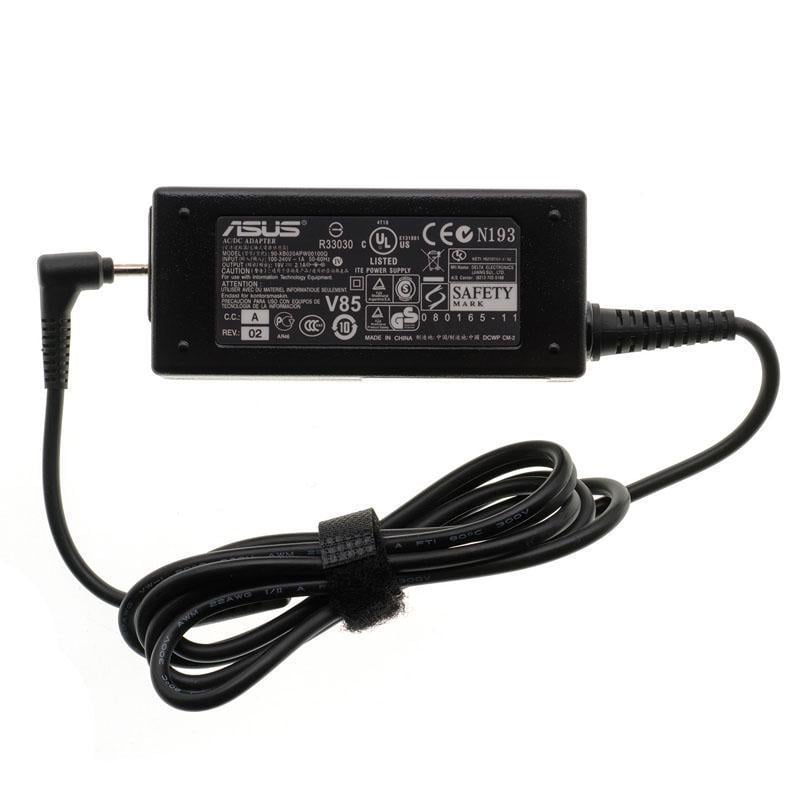 Блок живлення для ноутбука ASUS L-подібний 19V 2,1A 40W 3,0х1,0 мм Чорний (207170)