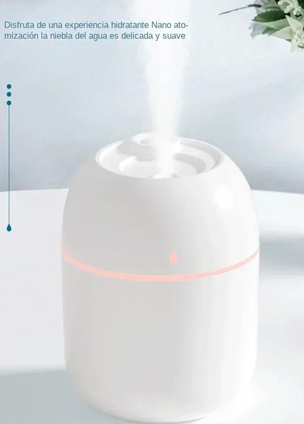 Зволожувач повітря ультразвуковий UKC Humidifier Egg з Led підсвічуванням 220 мл Білий (689U) - фото 3