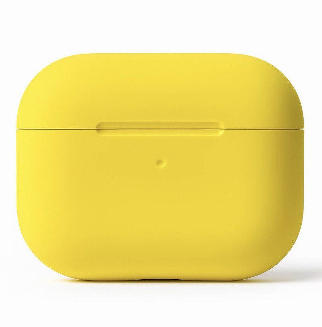 Чехол Slim Silicone Case for AirPods Pro Yellow (м01132) Чехол Slim Silicone Case for AirPods Pro Yellow (м01132)