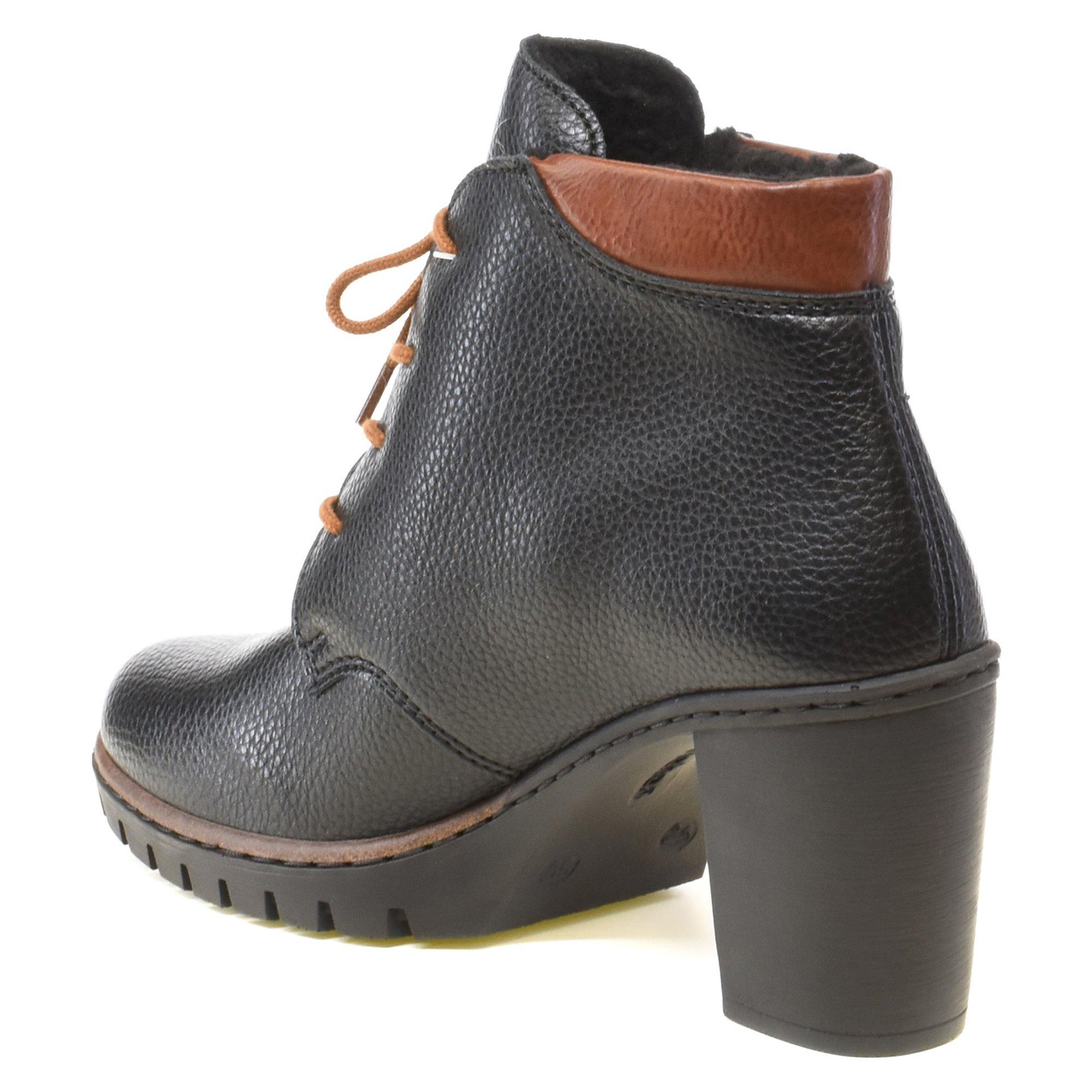 Черевики зимові жіночі Rieker р. 38 Чорний (013546-38) - фото 11