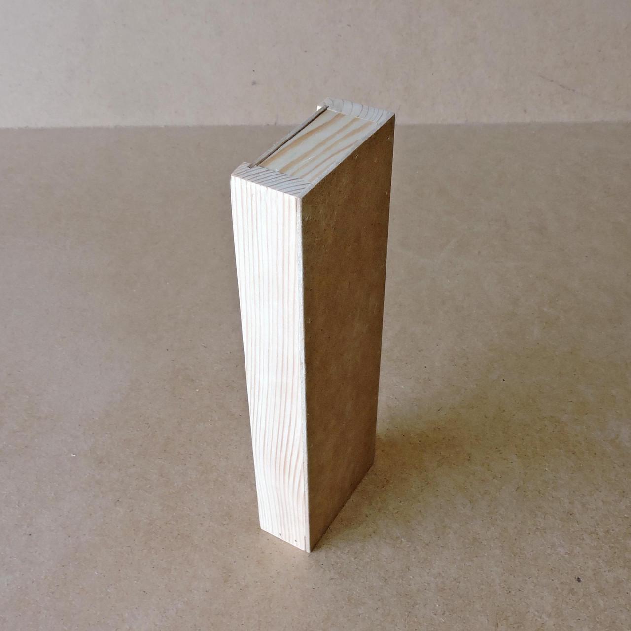 Пенал деревянный Пион 9 10х30х4 см (ПНЛ-04103004) - фото 4