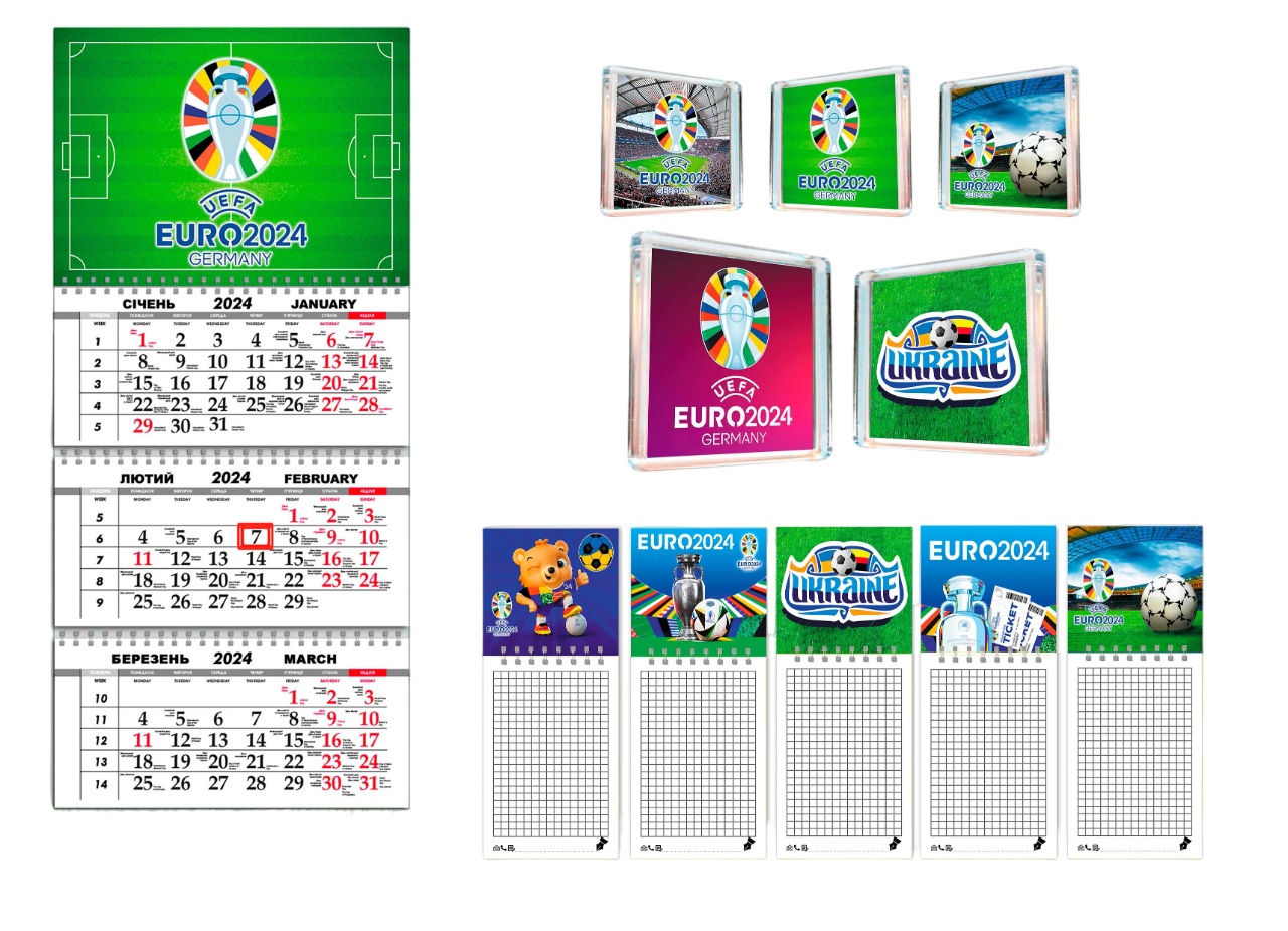 Подарунок фанату футболу EURO 2024 (UA2448)