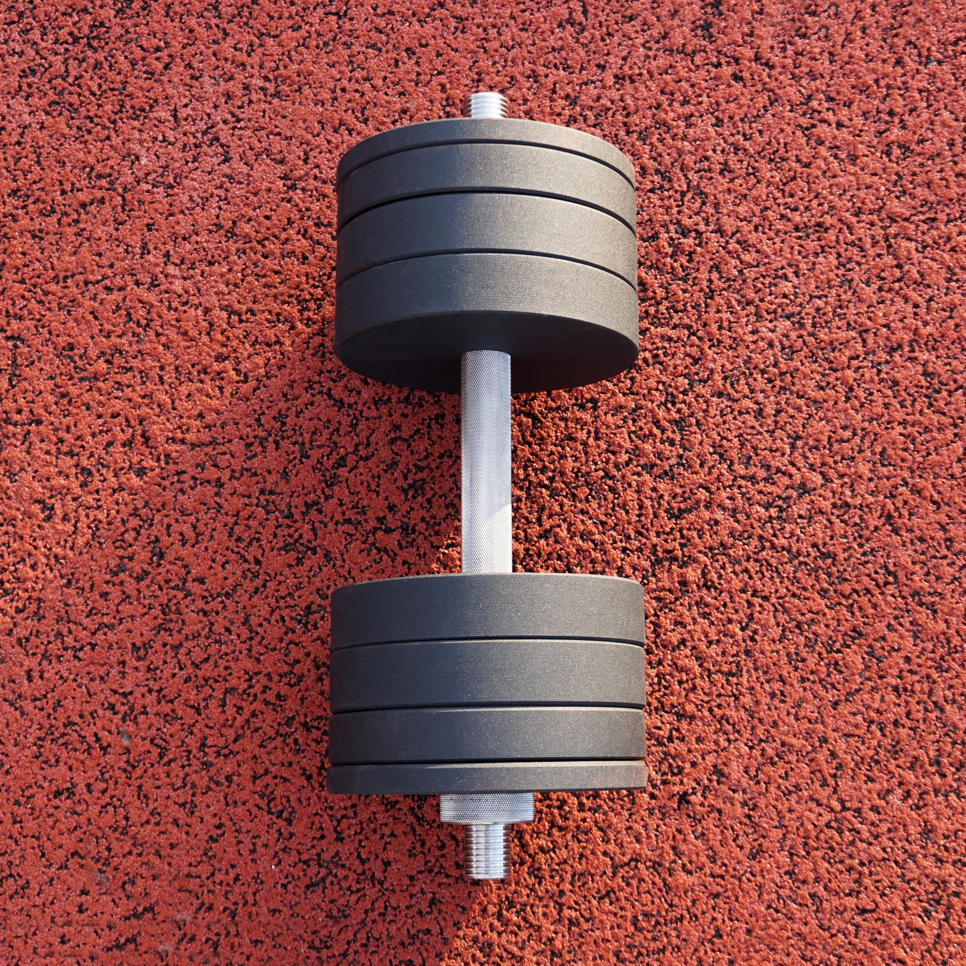 Гантель наборная ТокГанМал-0134 металлическая с покрытием 34 кг (14924568) - фото 7