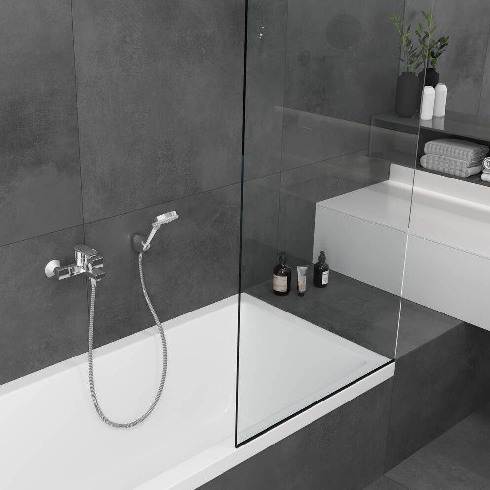 Змішувач для ванни Hansgrohe Vernis Shape Чорний матовий (71450670) - фото 2