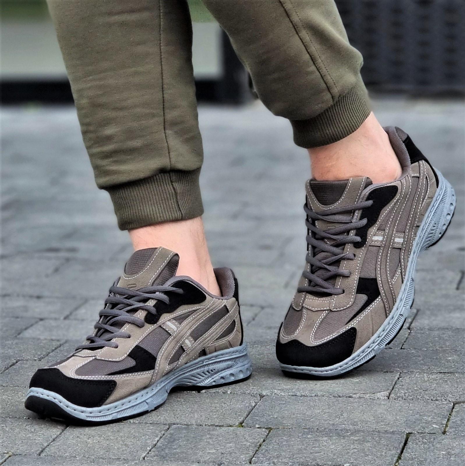 Кросівки чоловічі 3006 р. 45 Сіро-коричневий/Койот (12285409)