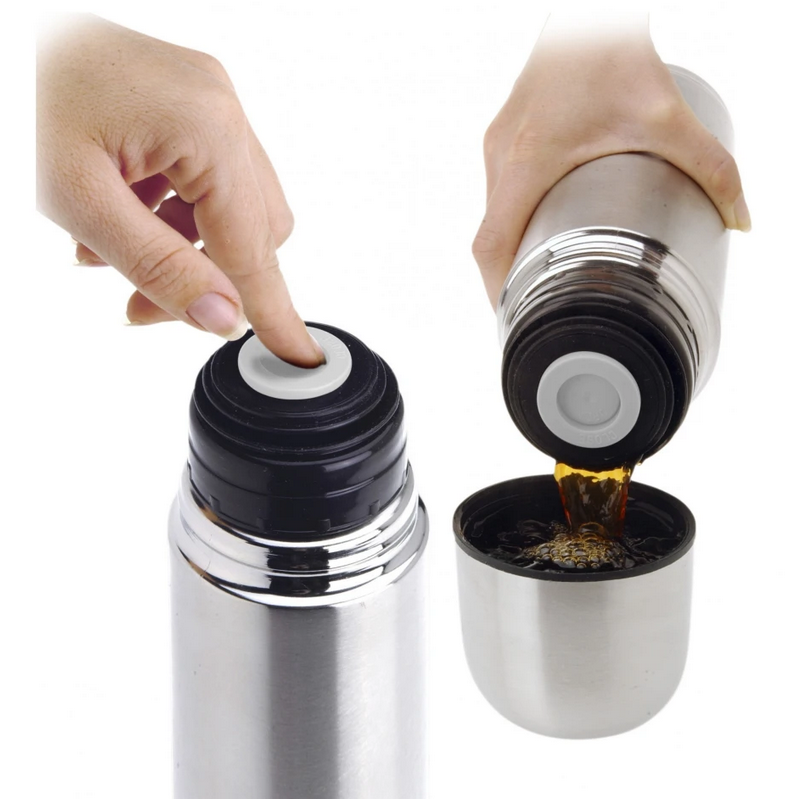 Термос из нержавейки Con Brio Classic 0,5л (CB-300) - фото 3 Термос из нержавейки Con Brio Classic 0,5л (CB-300) - фото 3