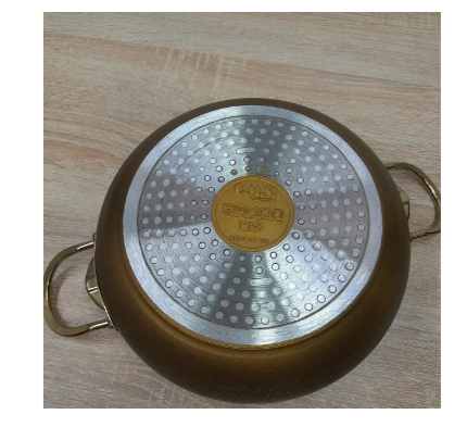 Каструля для газу та індукціі OMS з кришкою та антипригарним покриттям 4,5 л Gold (30485758) - фото 3 Каструля для газу та індукціі OMS з кришкою та антипригарним покриттям 4,5 л Gold (30485758) - фото 3