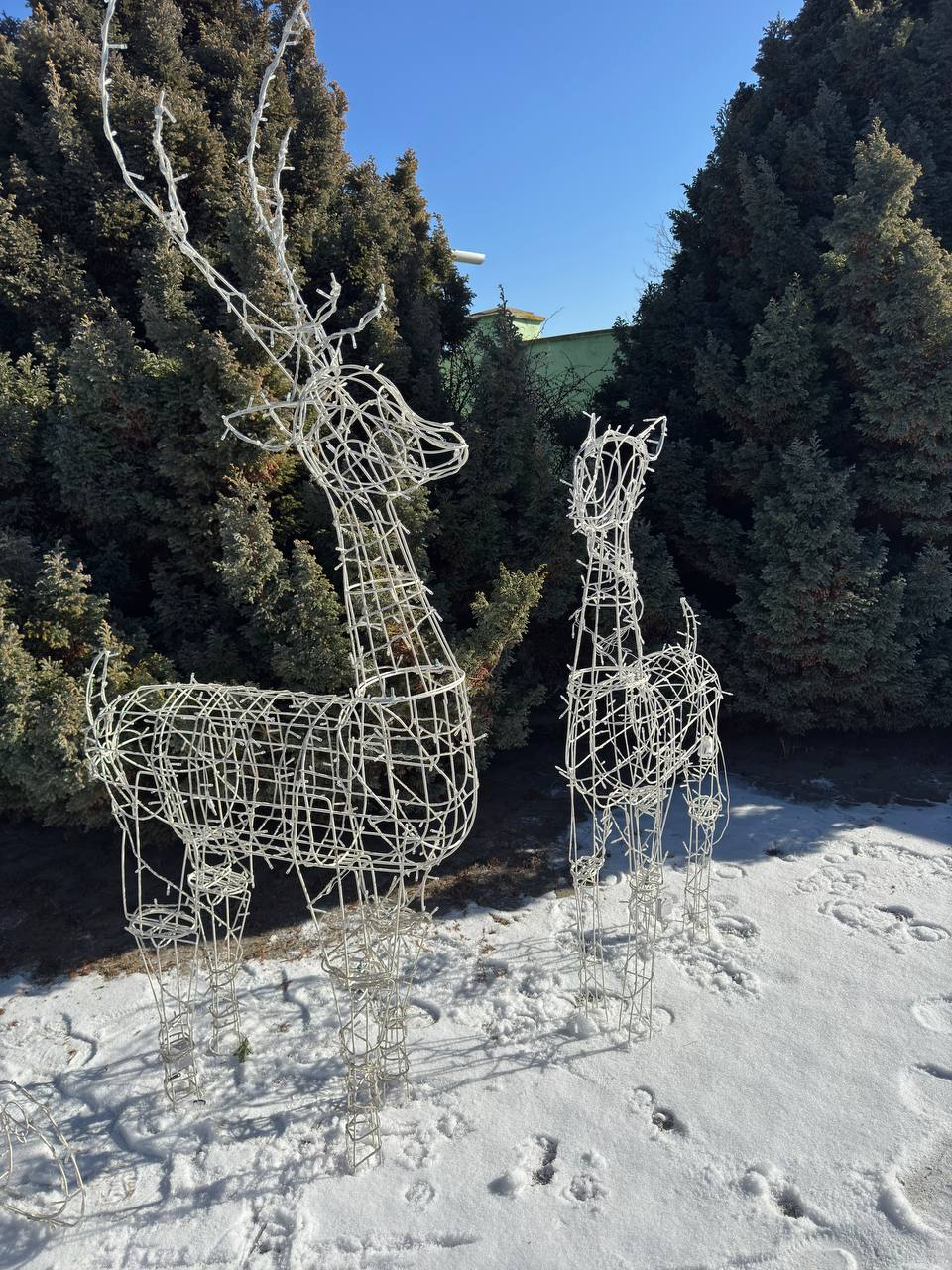 Фигура новогодняя Светодиодный олень 2 м (30101402) - фото 4