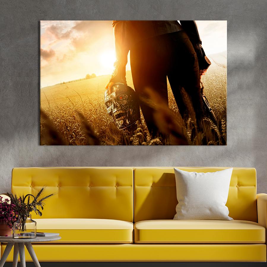 Настенний декор Терминатор: Генезис 120x80 см (A50-1)