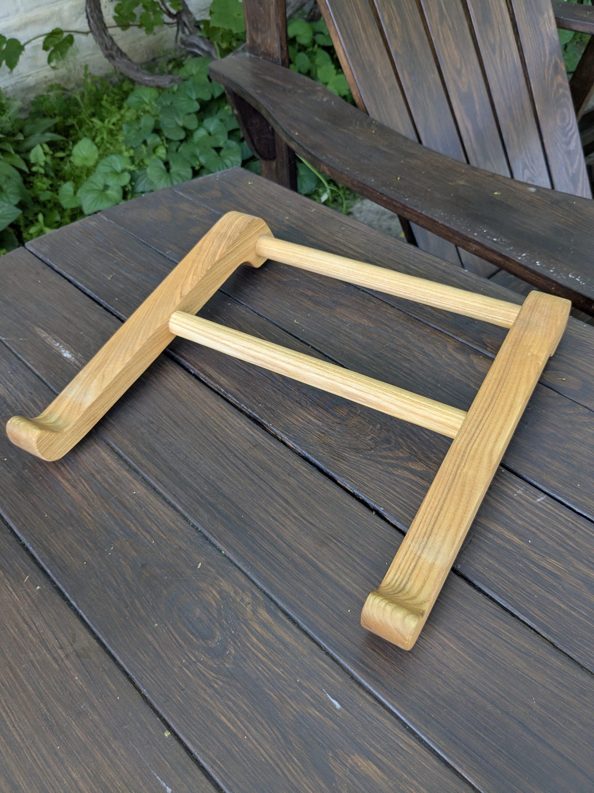 Подставка для ноутбука до 38 см из натурального дерева (ST-003) - фото 7