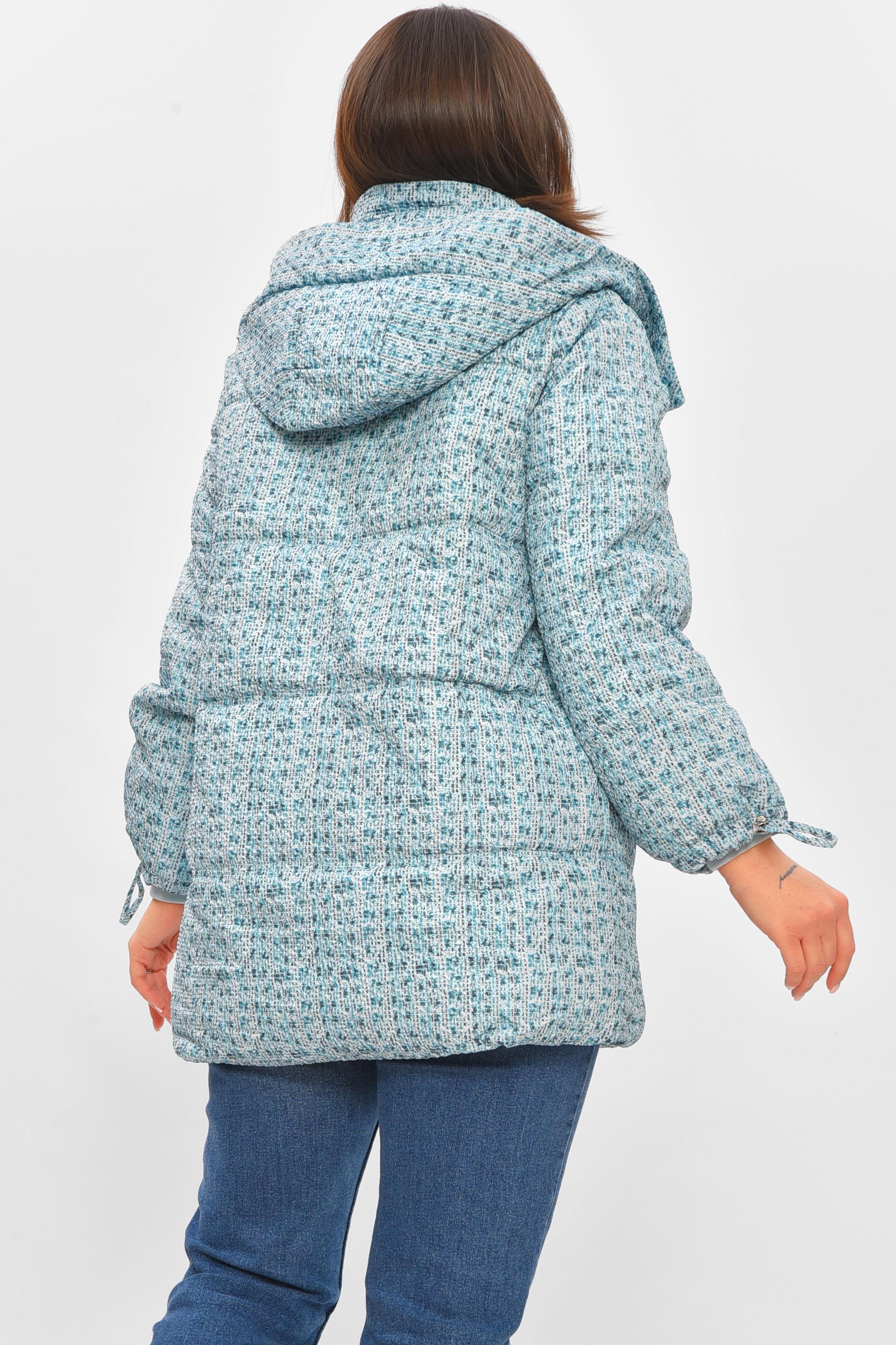 Куртка жіноча демісезонна L Блакитний (206068) - фото 3 Куртка жіноча демісезонна L Блакитний (206068) - фото 3